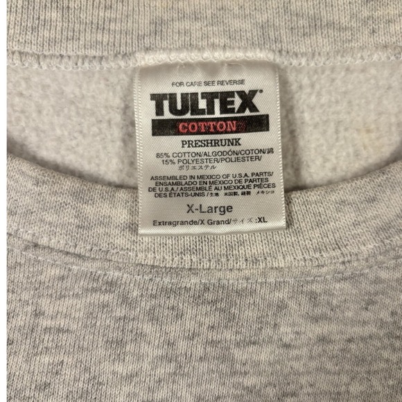 VTG Tultex Denver Broncos Super Bowl XXXIII Champions Back to Back Sweatshirt XL - Picture 8 of 11